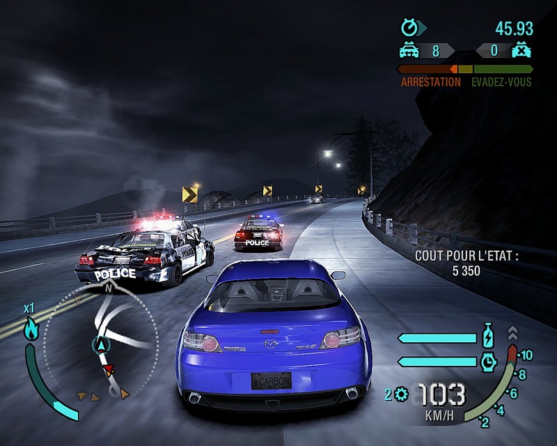 need for speed carbon wii